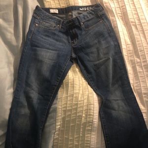 Size 29/8 curvy boot cut GAP jeans